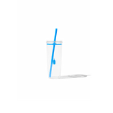 clear cold tumbler