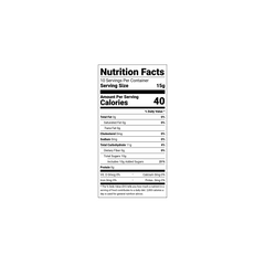 nutrition facts