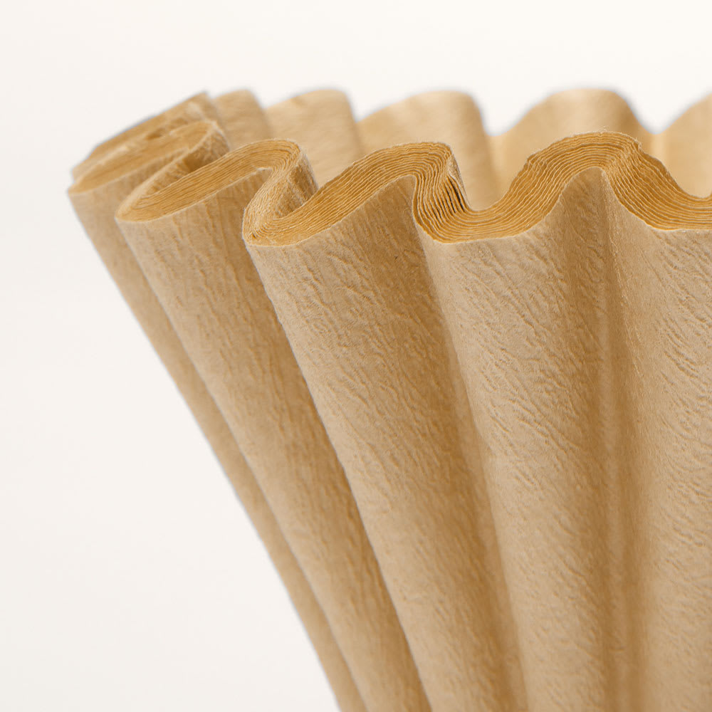 Blue Bottle Coffee Filters in close up detail
