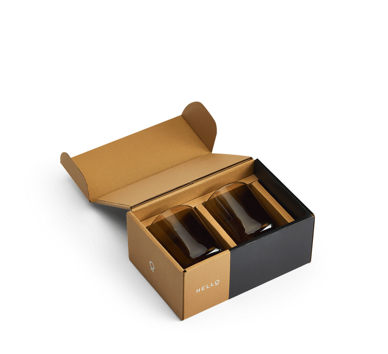 fellow pirch glasses in box