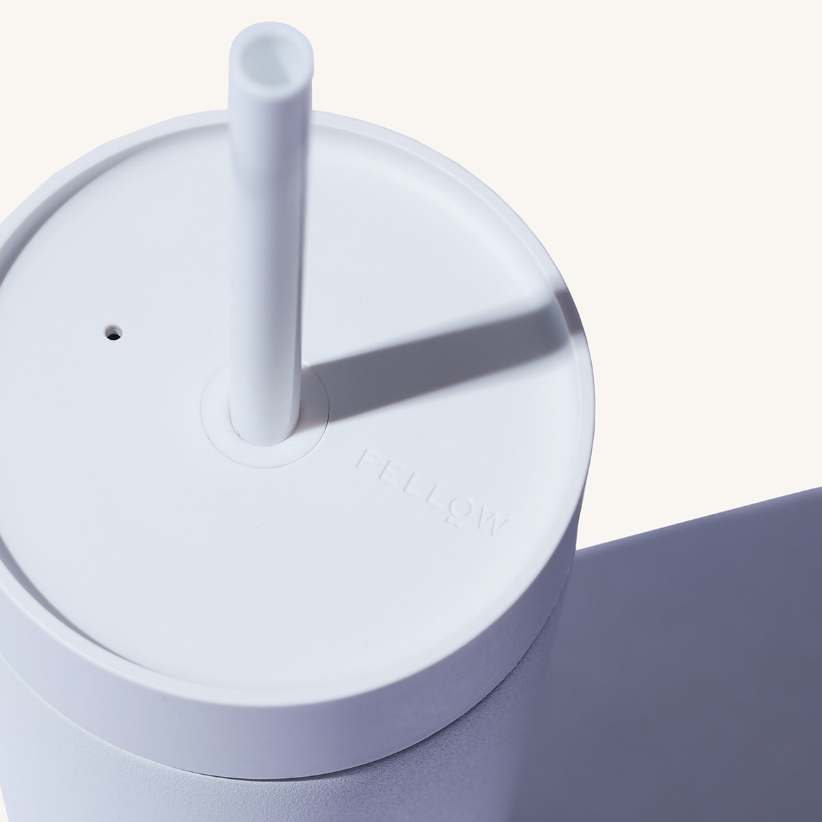 fellow carter cold in white lid with straw