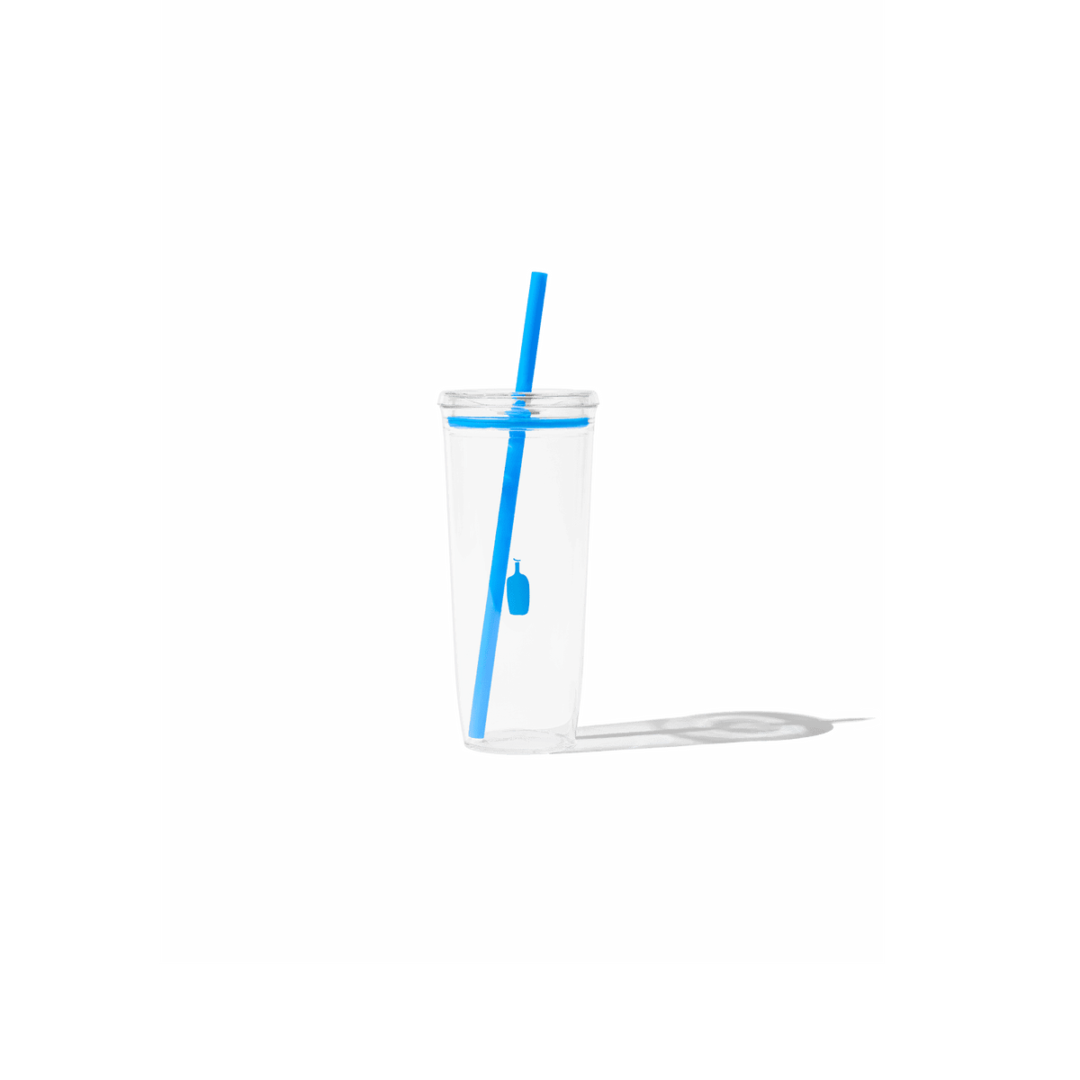 clear cold tumbler