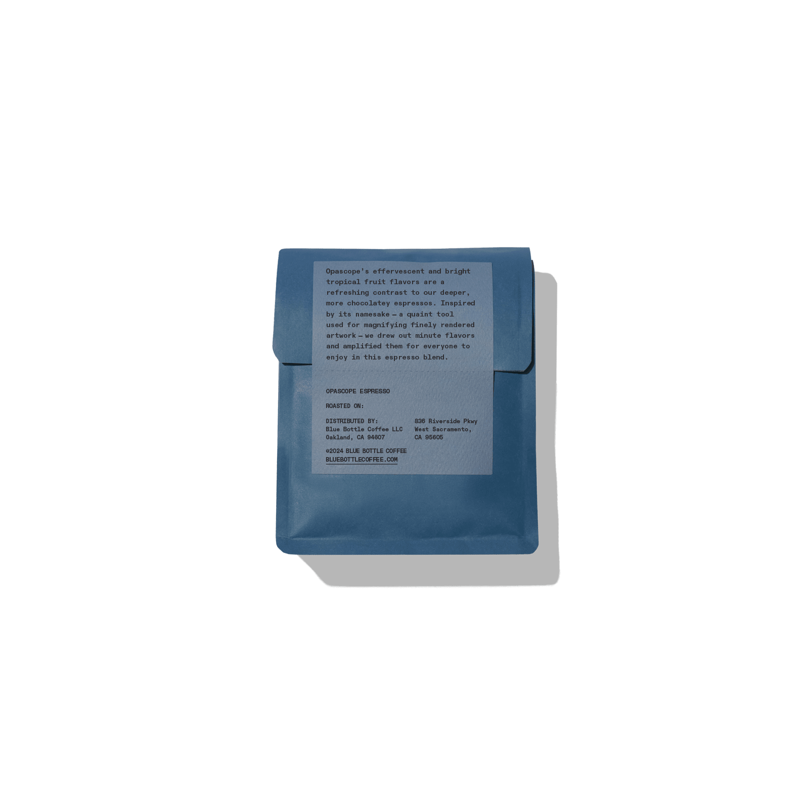 Opascope Espresso whole bean coffee