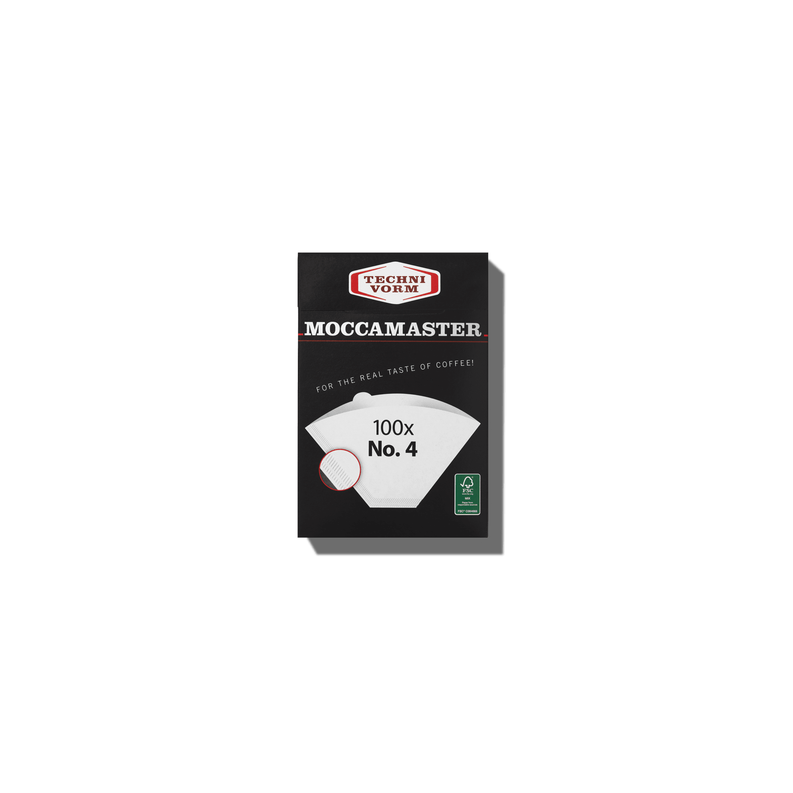 No. 4 Paper Filters for Technivorm Moccamaster in Packaging